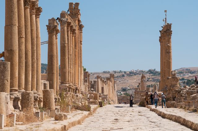 Cardo maximus de Jerash